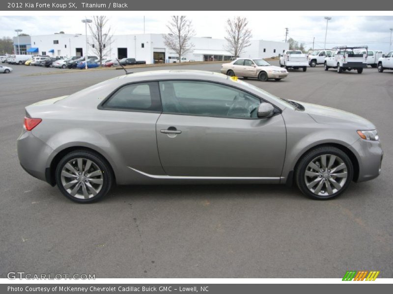 Titanium / Black 2012 Kia Forte Koup SX