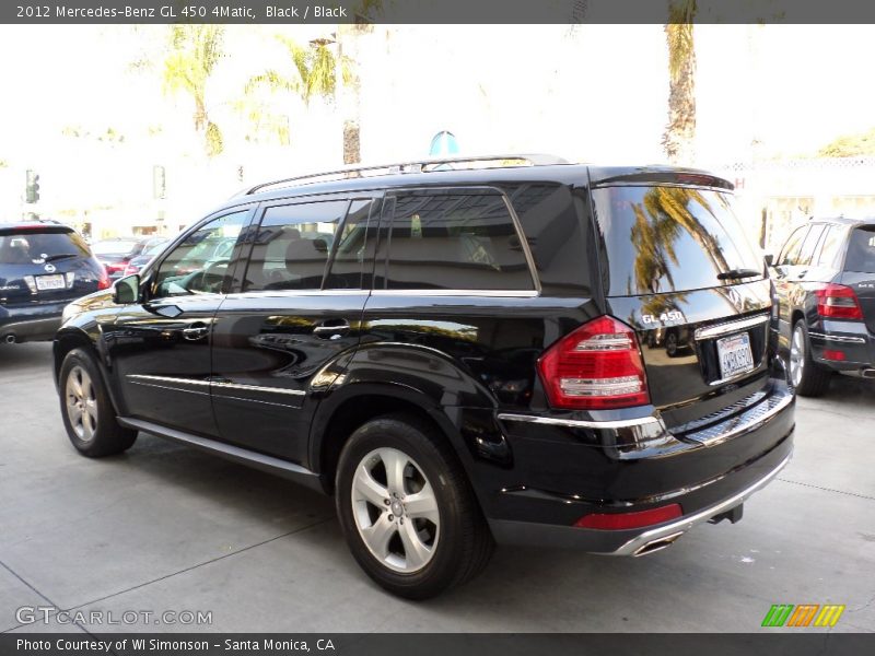Black / Black 2012 Mercedes-Benz GL 450 4Matic