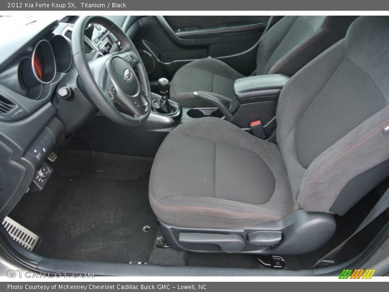 Titanium / Black 2012 Kia Forte Koup SX
