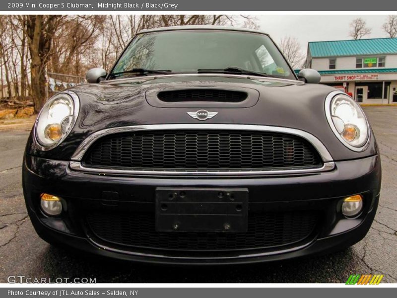 Midnight Black / Black/Grey 2009 Mini Cooper S Clubman