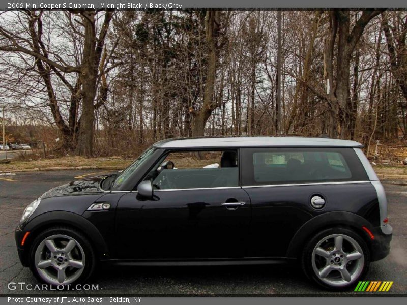 Midnight Black / Black/Grey 2009 Mini Cooper S Clubman