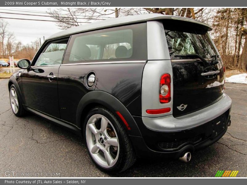 Midnight Black / Black/Grey 2009 Mini Cooper S Clubman