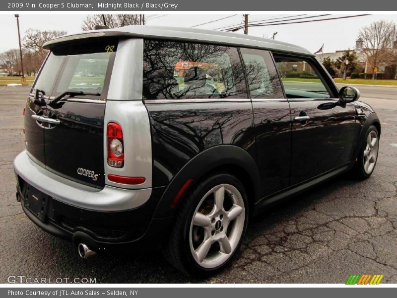 Midnight Black / Black/Grey 2009 Mini Cooper S Clubman