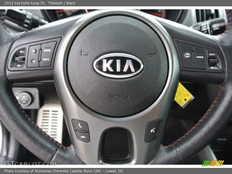 Titanium / Black 2012 Kia Forte Koup SX