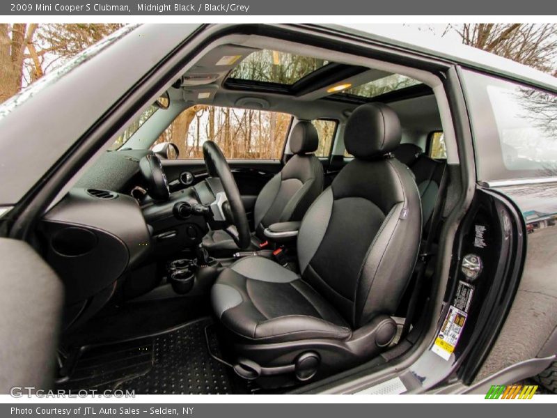 Midnight Black / Black/Grey 2009 Mini Cooper S Clubman