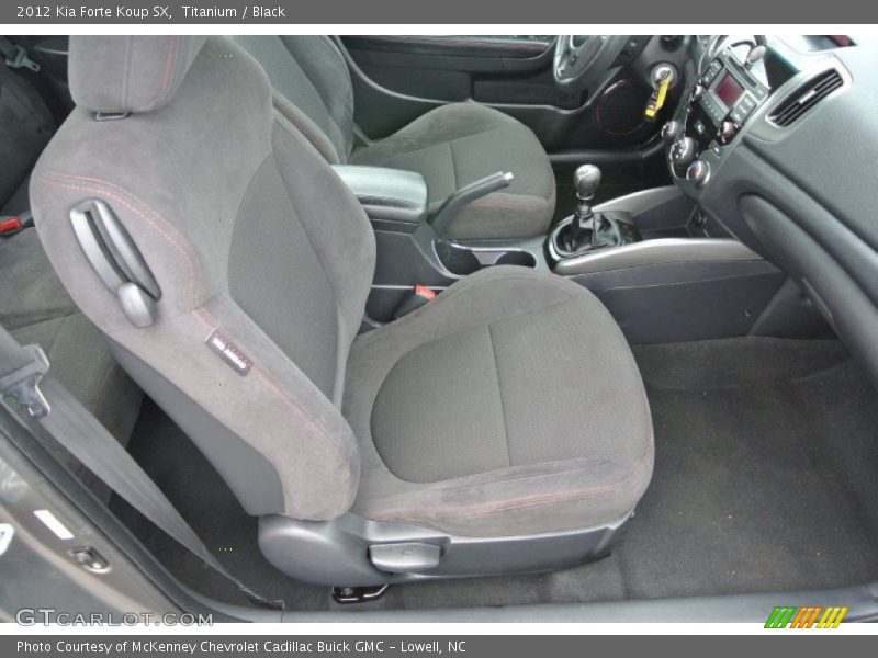 Titanium / Black 2012 Kia Forte Koup SX