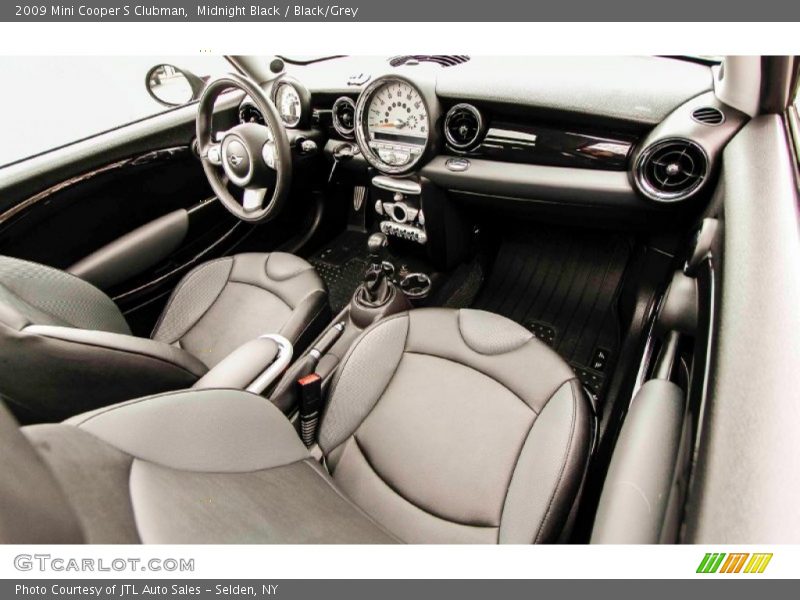 Midnight Black / Black/Grey 2009 Mini Cooper S Clubman