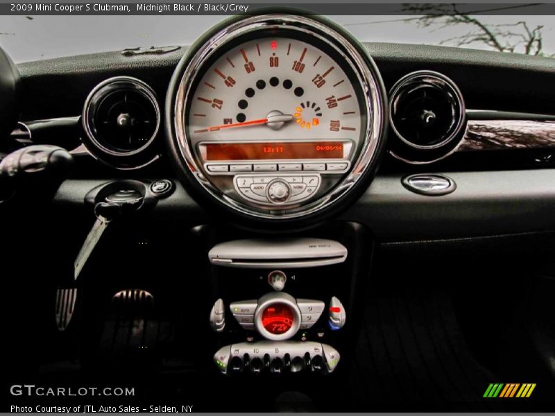Midnight Black / Black/Grey 2009 Mini Cooper S Clubman