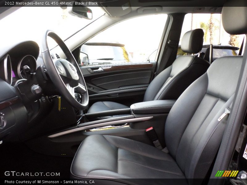 Black / Black 2012 Mercedes-Benz GL 450 4Matic