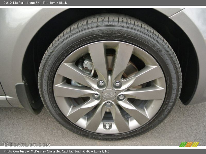 Titanium / Black 2012 Kia Forte Koup SX