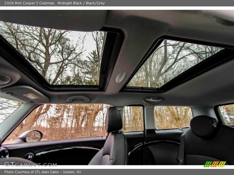 Midnight Black / Black/Grey 2009 Mini Cooper S Clubman