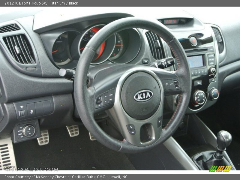 Titanium / Black 2012 Kia Forte Koup SX