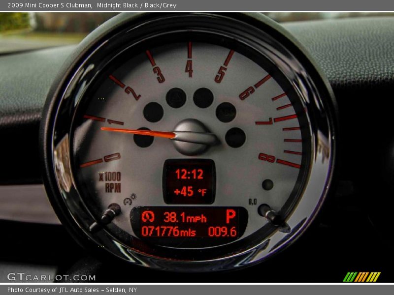Midnight Black / Black/Grey 2009 Mini Cooper S Clubman
