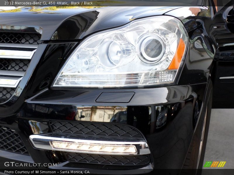 Black / Black 2012 Mercedes-Benz GL 450 4Matic