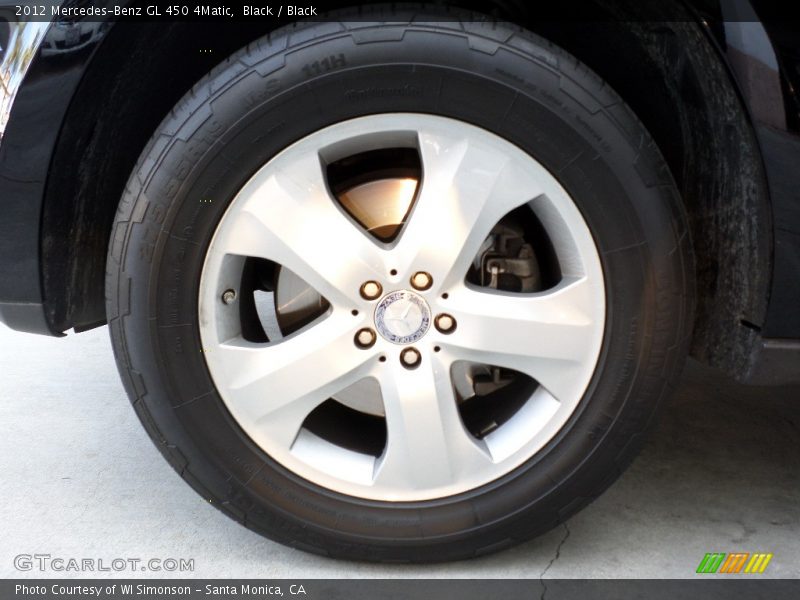 Black / Black 2012 Mercedes-Benz GL 450 4Matic