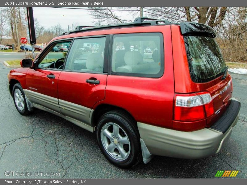 Sedona Red Pearl / Beige 2001 Subaru Forester 2.5 S