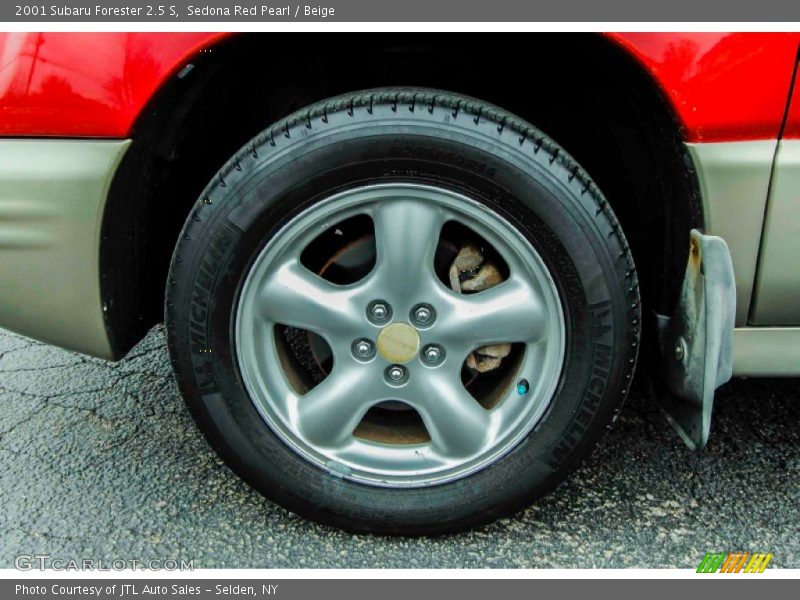 Sedona Red Pearl / Beige 2001 Subaru Forester 2.5 S