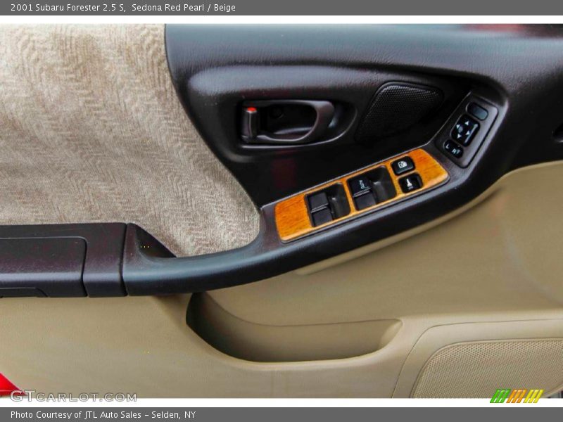 Sedona Red Pearl / Beige 2001 Subaru Forester 2.5 S