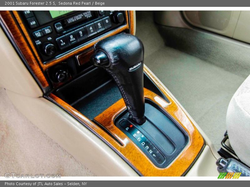 Sedona Red Pearl / Beige 2001 Subaru Forester 2.5 S