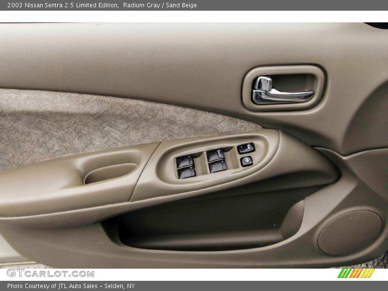 Radium Gray / Sand Beige 2003 Nissan Sentra 2.5 Limited Edition