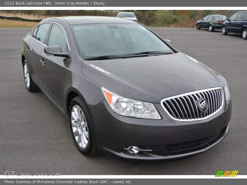 Storm Gray Metallic / Ebony 2013 Buick LaCrosse FWD