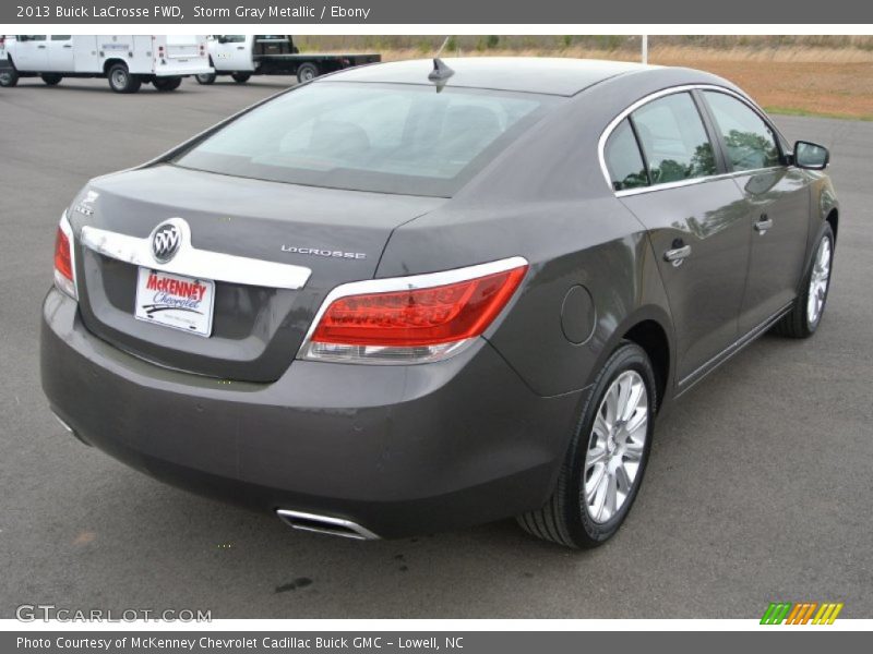 Storm Gray Metallic / Ebony 2013 Buick LaCrosse FWD
