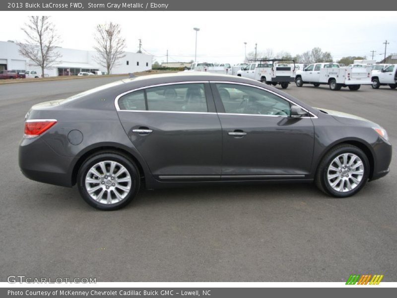 Storm Gray Metallic / Ebony 2013 Buick LaCrosse FWD