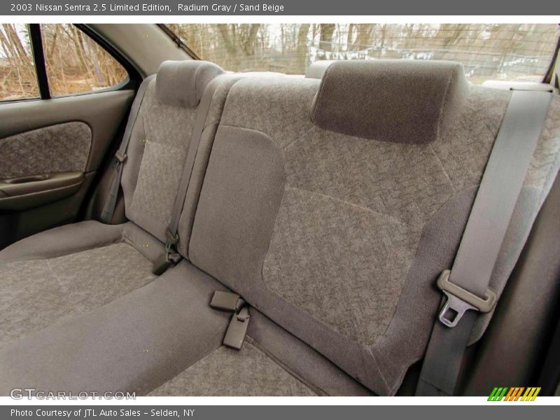 Radium Gray / Sand Beige 2003 Nissan Sentra 2.5 Limited Edition