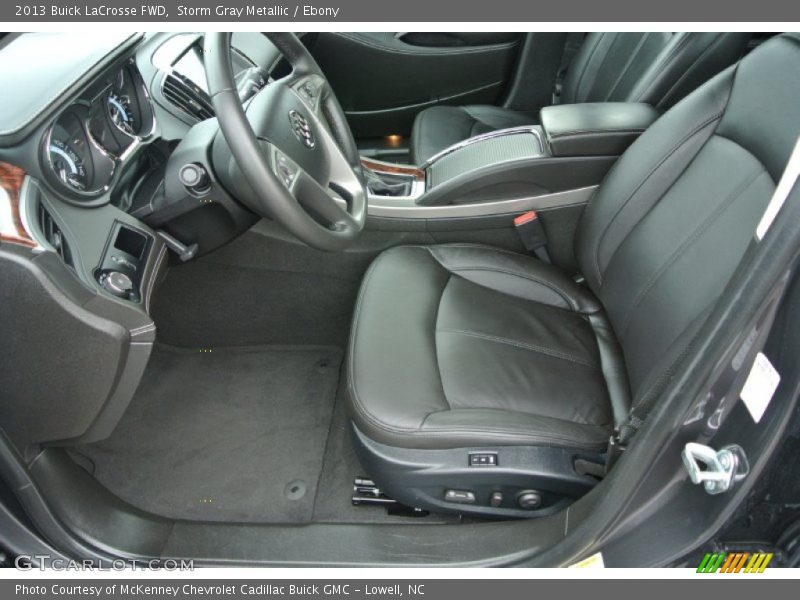Storm Gray Metallic / Ebony 2013 Buick LaCrosse FWD