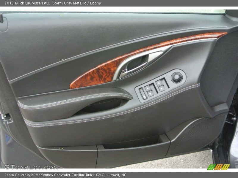 Storm Gray Metallic / Ebony 2013 Buick LaCrosse FWD