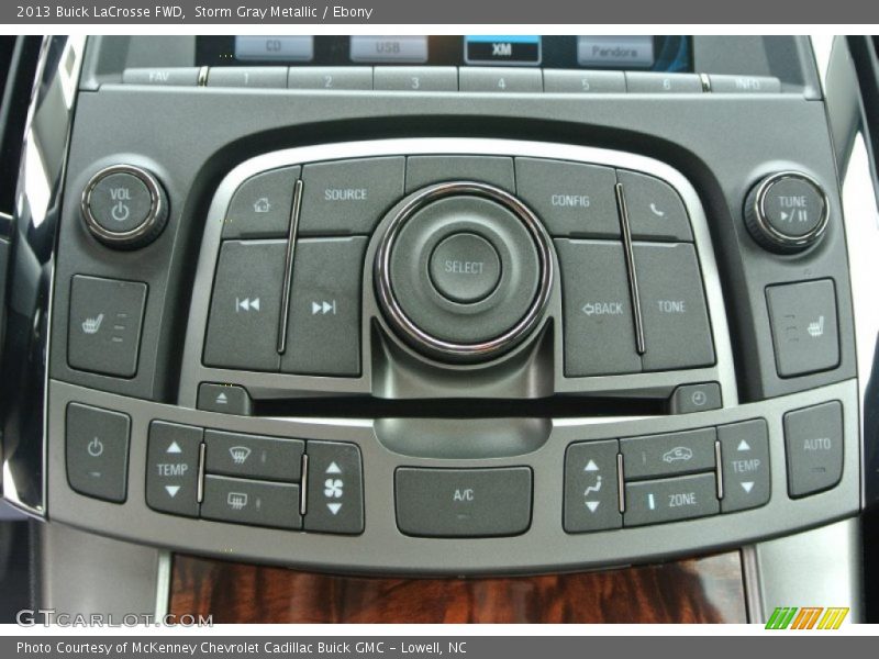 Storm Gray Metallic / Ebony 2013 Buick LaCrosse FWD