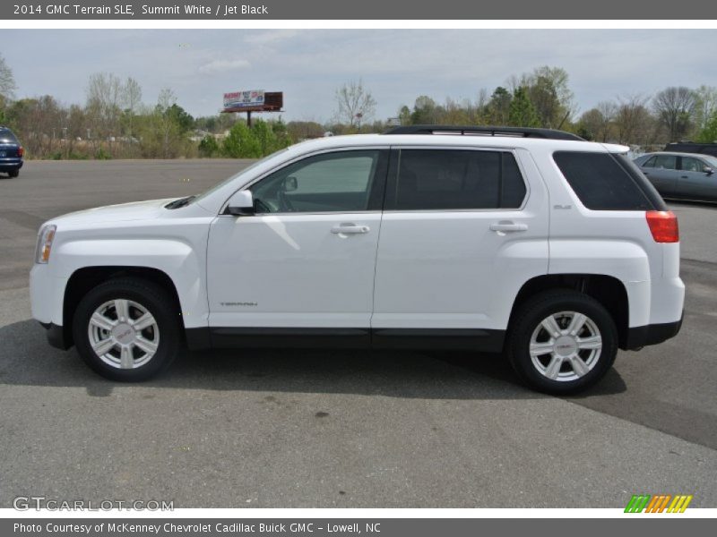 Summit White / Jet Black 2014 GMC Terrain SLE