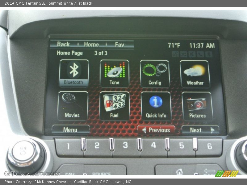 Summit White / Jet Black 2014 GMC Terrain SLE