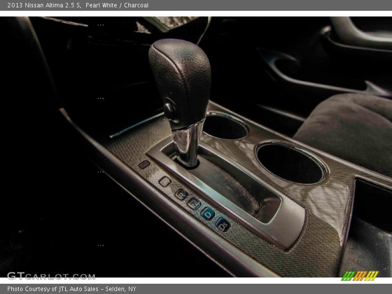 Pearl White / Charcoal 2013 Nissan Altima 2.5 S
