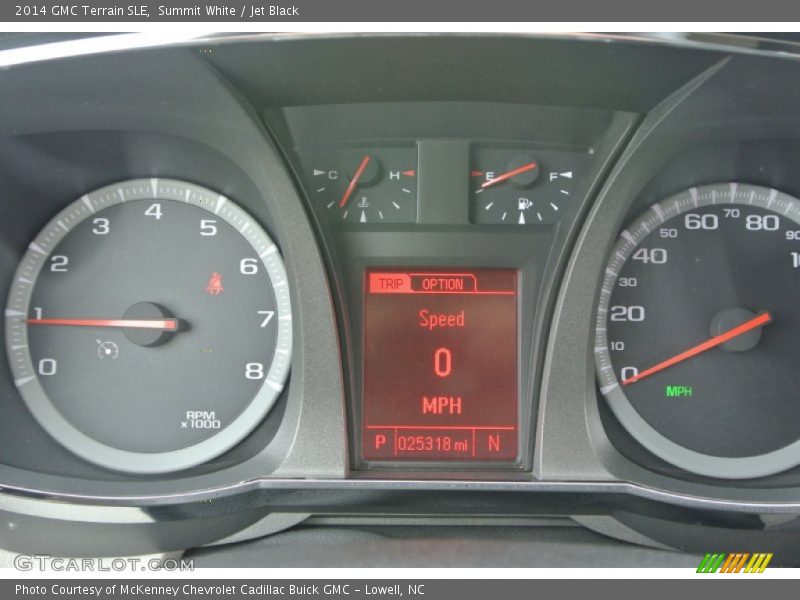Summit White / Jet Black 2014 GMC Terrain SLE