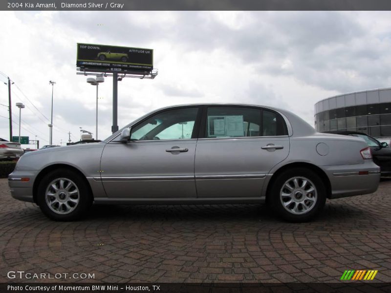 Diamond Silver / Gray 2004 Kia Amanti