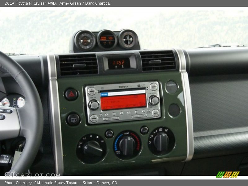 Army Green / Dark Charcoal 2014 Toyota FJ Cruiser 4WD
