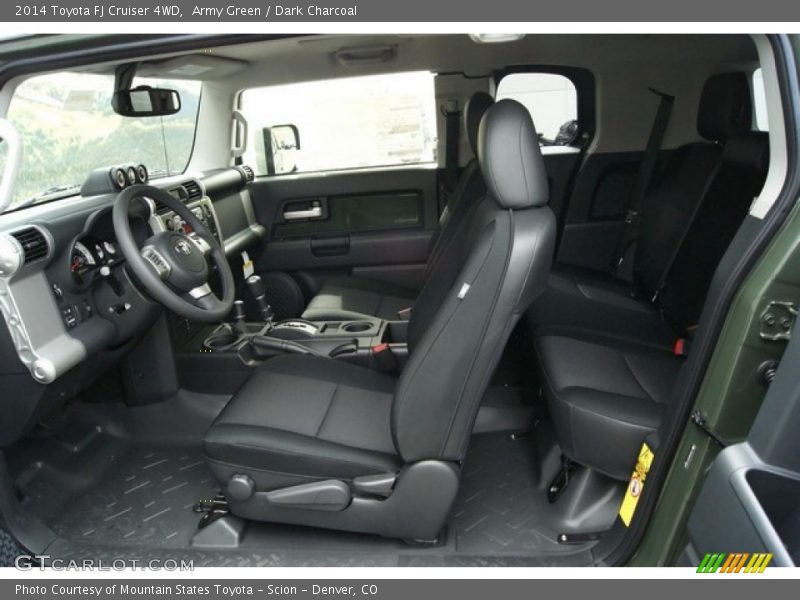 Army Green / Dark Charcoal 2014 Toyota FJ Cruiser 4WD