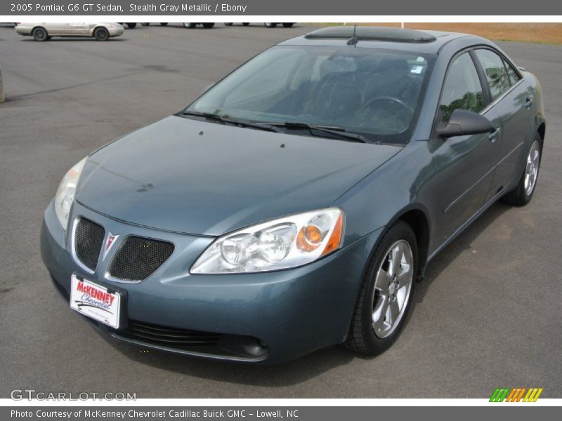 Stealth Gray Metallic / Ebony 2005 Pontiac G6 GT Sedan