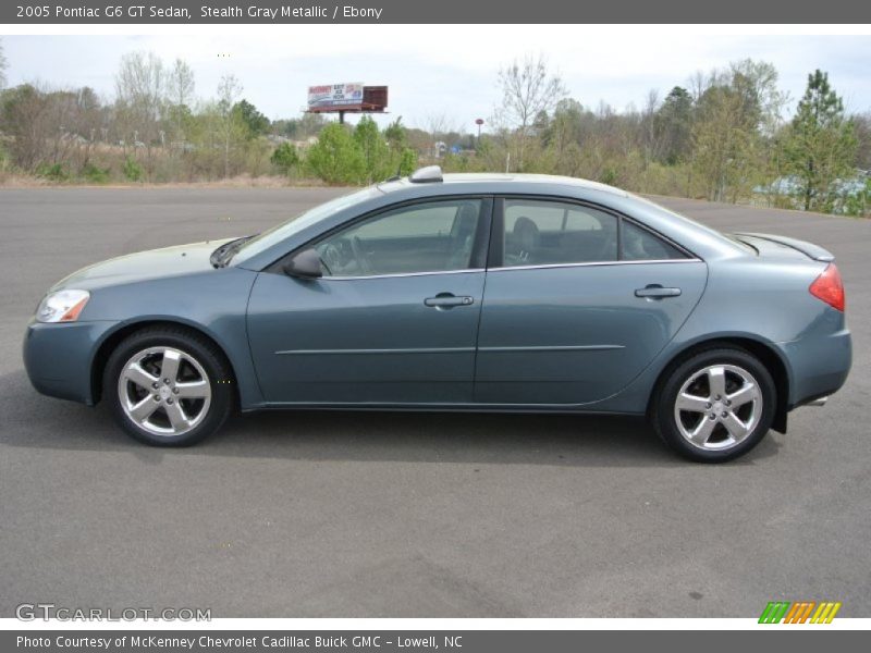 Stealth Gray Metallic / Ebony 2005 Pontiac G6 GT Sedan