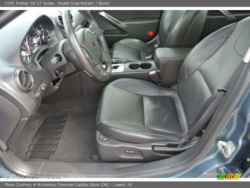 Stealth Gray Metallic / Ebony 2005 Pontiac G6 GT Sedan