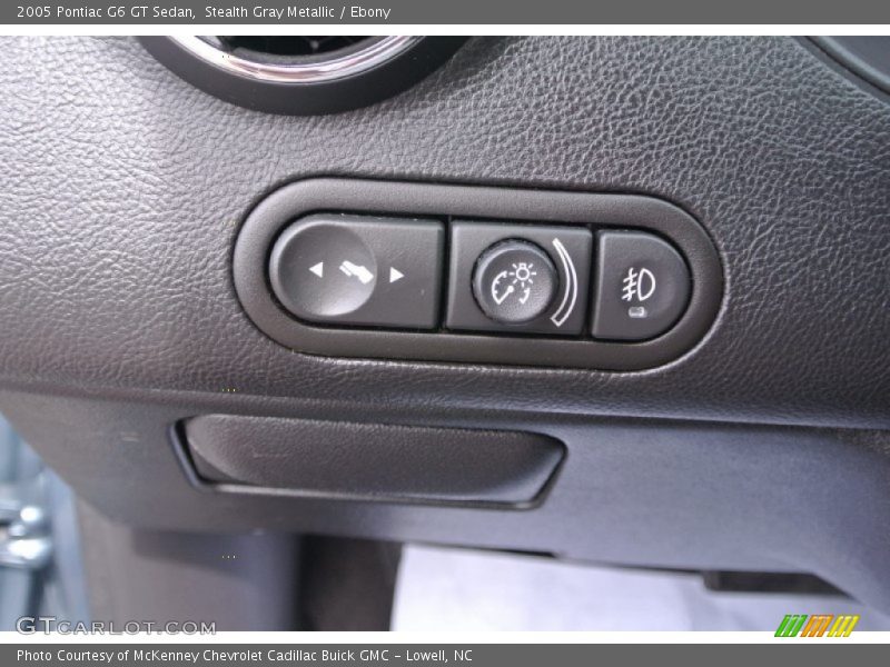 Stealth Gray Metallic / Ebony 2005 Pontiac G6 GT Sedan