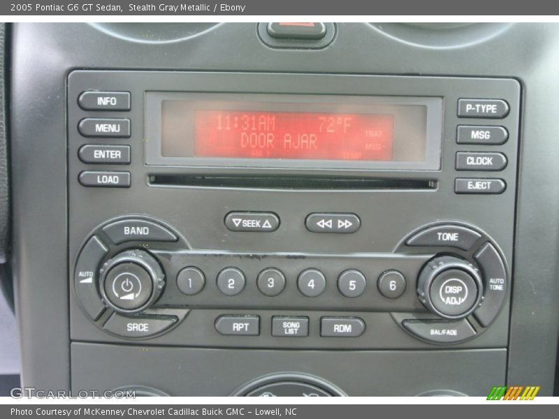 Stealth Gray Metallic / Ebony 2005 Pontiac G6 GT Sedan