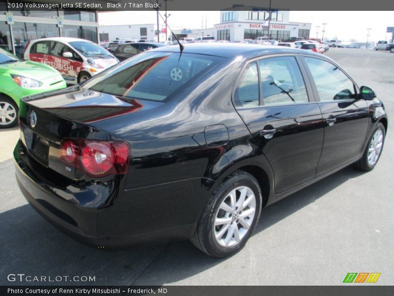 Black / Titan Black 2010 Volkswagen Jetta SE Sedan