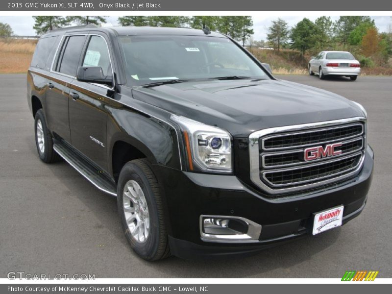 Onyx Black / Jet Black 2015 GMC Yukon XL SLT 4WD