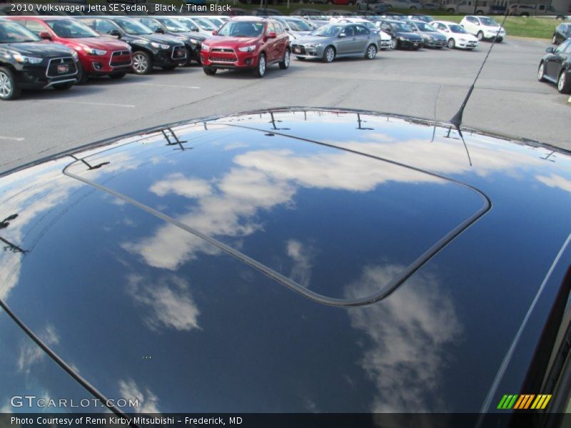 Black / Titan Black 2010 Volkswagen Jetta SE Sedan