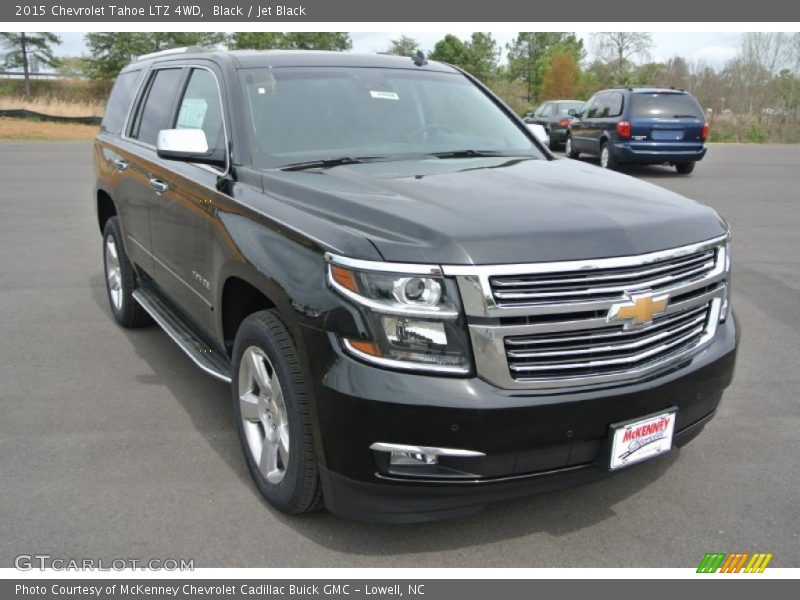 Black / Jet Black 2015 Chevrolet Tahoe LTZ 4WD