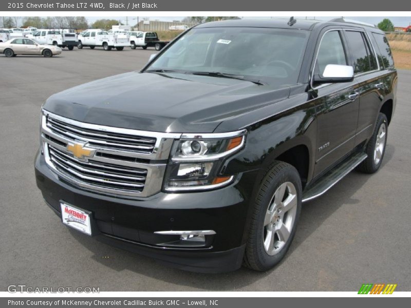 Black / Jet Black 2015 Chevrolet Tahoe LTZ 4WD