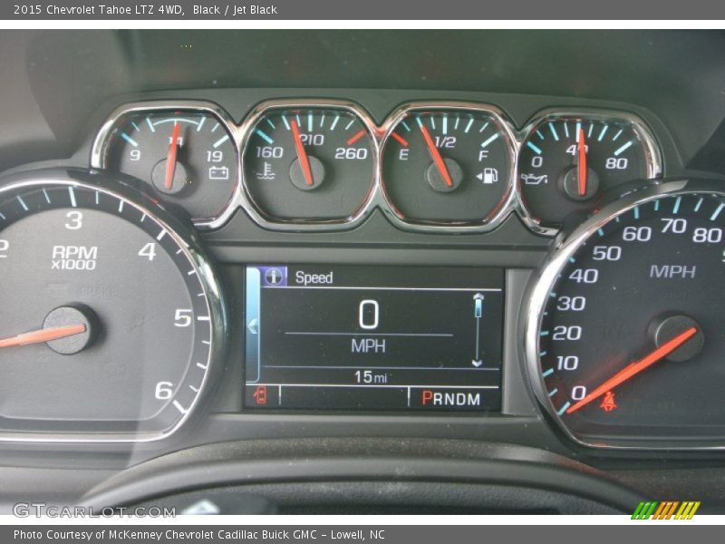 Black / Jet Black 2015 Chevrolet Tahoe LTZ 4WD