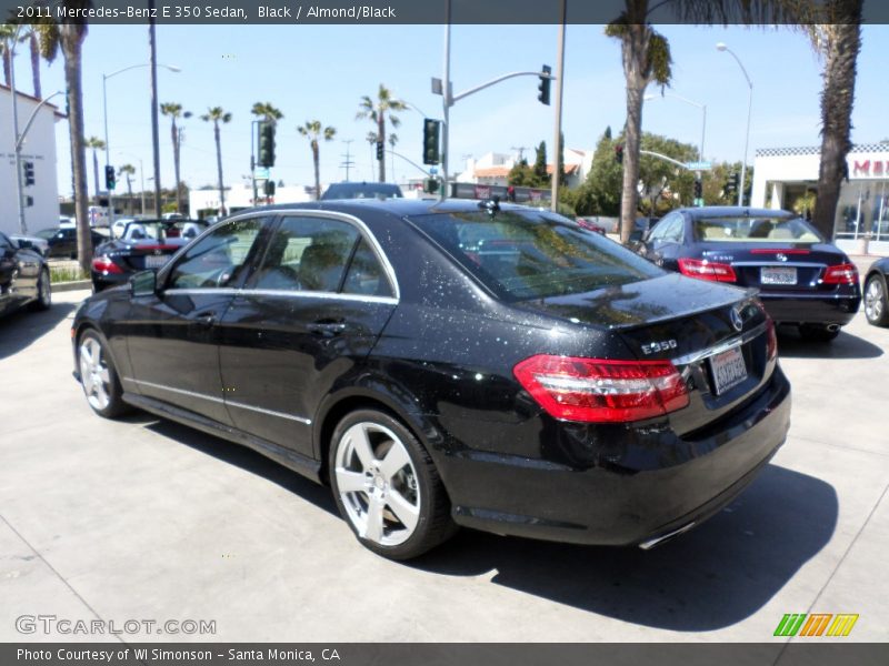 Black / Almond/Black 2011 Mercedes-Benz E 350 Sedan